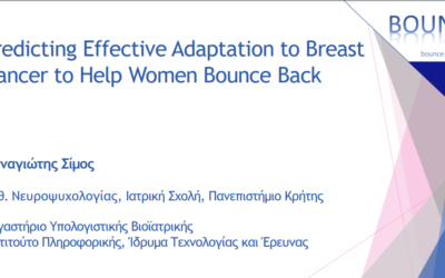 Predicting Effective Adaptation to Breast Cancer to Help Women to BOUNCE Back
